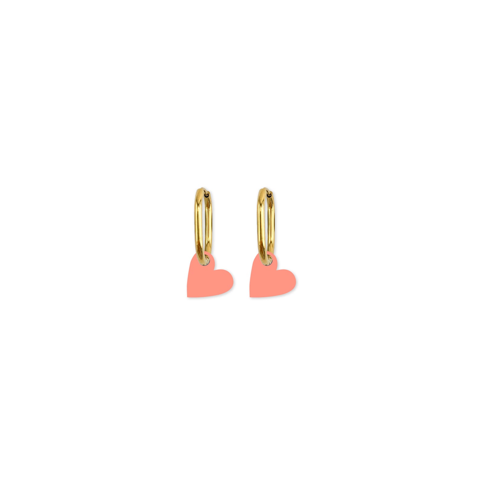 Cami Heart Apricot Earring