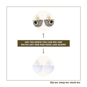 Murdie Morris Wild Dog Large Bell Circle Drop Earrings