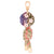 Keyring First Nations Ceremony Beige/Pink