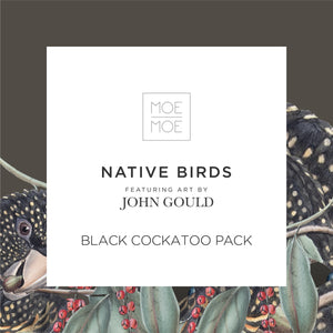 Native Birds Black Cockatoo Pack