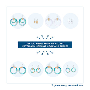 Murdie Morris Storytelling Double Halo Hoop Earrings