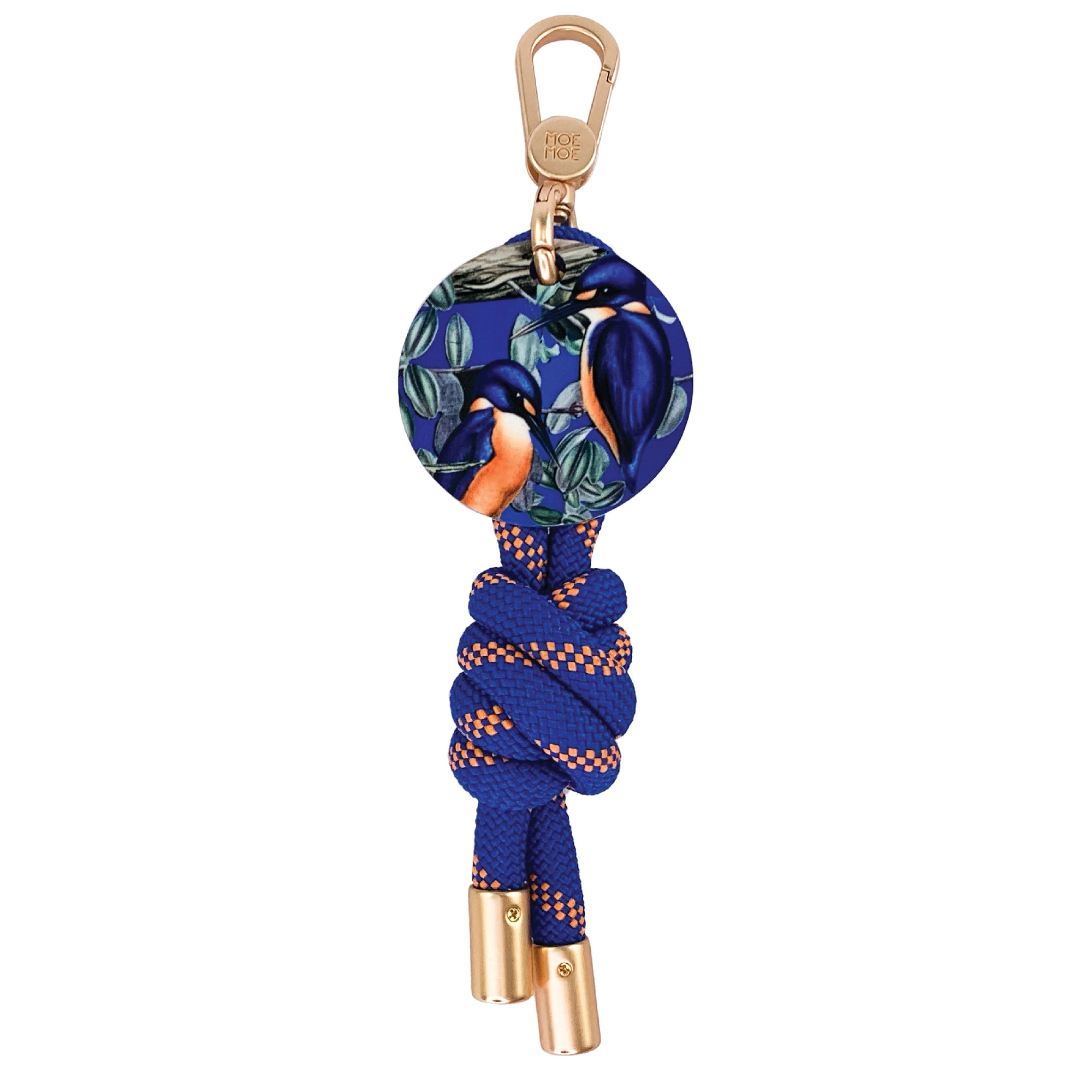 Keyring Native Birds Kingfisher Cobalt