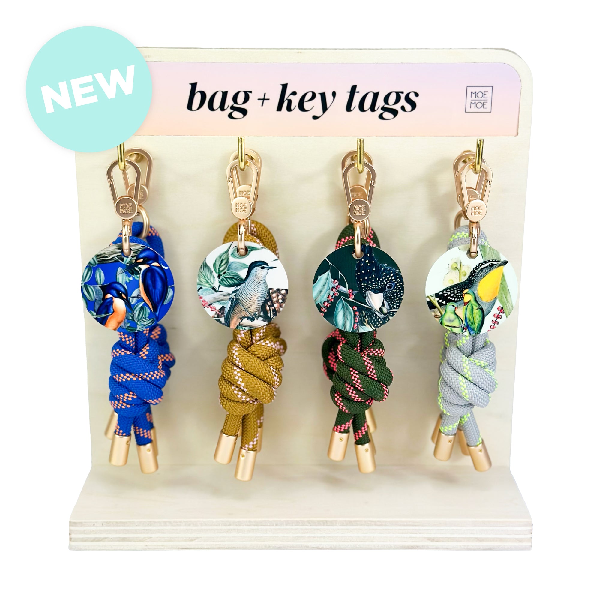 Keyring Pack Native Birds