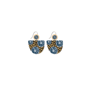 Jellurgal Paroo Large Bell Circle Drop Earring