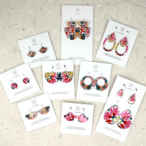 Miss Moresby Fiesta Retro Drop Earrings