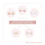 Azeza Possum Ceremony Layered Small Moon Drop Earrings