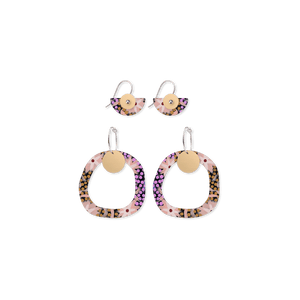 Azeza Possum Ceremony Organic Mixer pack Earrings