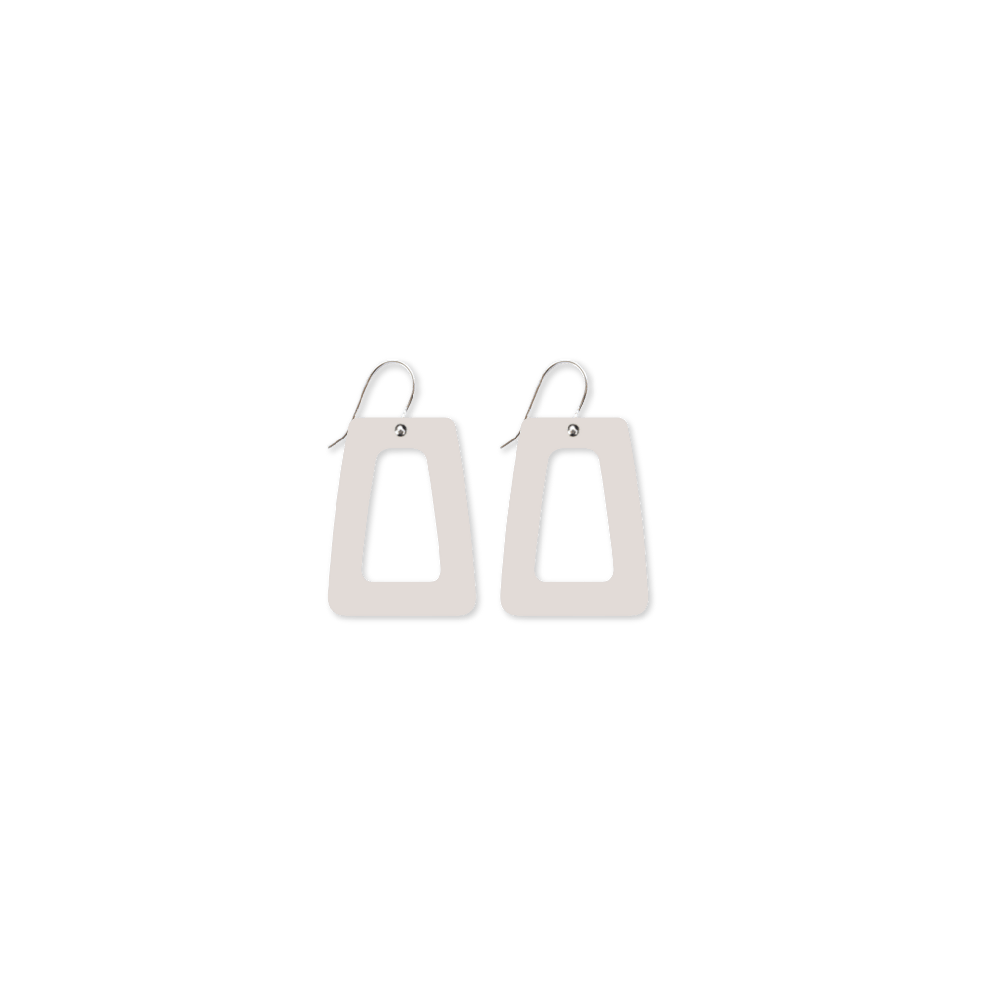 Earth&Stone Clay Outline Trestle Drop Earrings