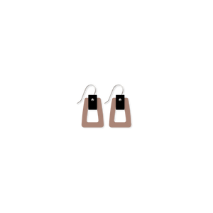 Earth&Stone Clay Small Outline Trestle Drop Earrings