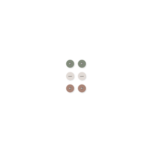 Earth&Stone Stone Circle Stud Pack Earrings