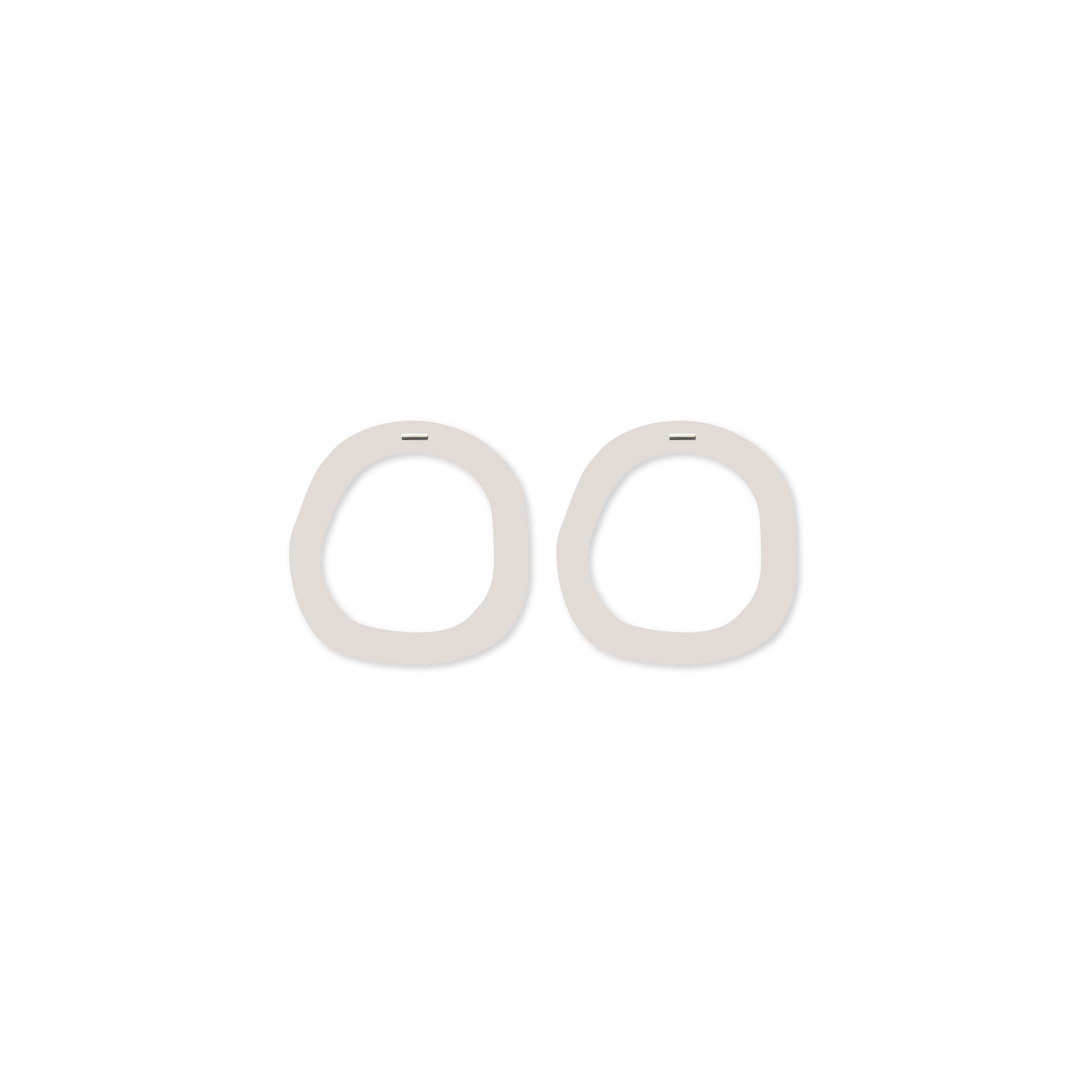 Earth&Stone Stone Organic Halo Stud Earrings