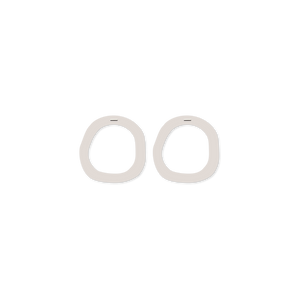 Earth&Stone Stone Organic Halo Stud Earrings
