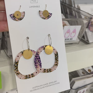 Azeza Possum Ceremony Organic Mixer pack Earrings