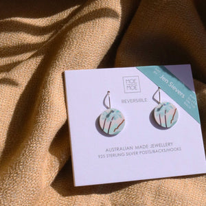 Jen Sievers Small Circle Drop Earrings