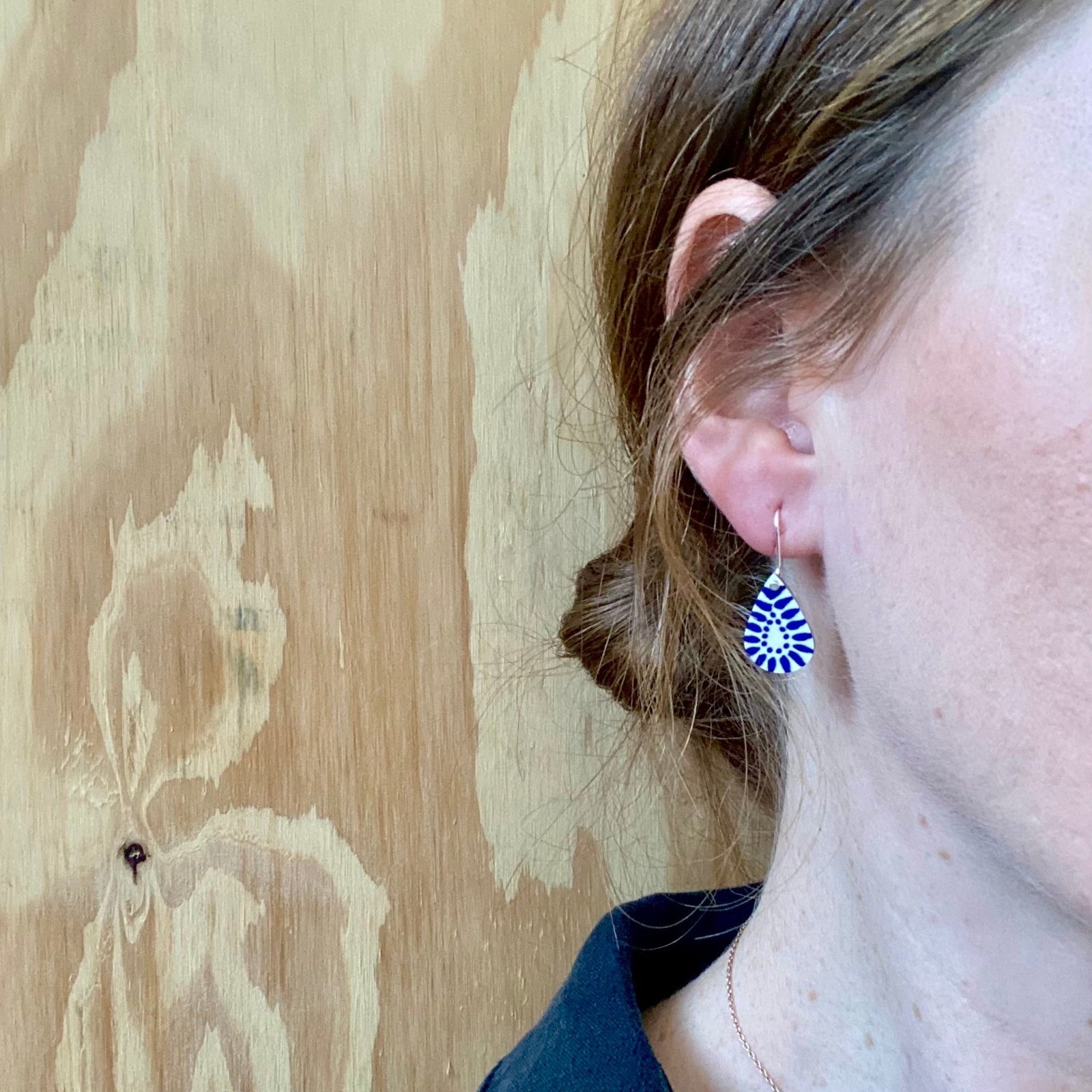 Grecian Mini Tear Drop Earrings