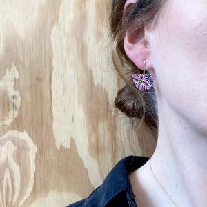 Josie Floral Small Bell Drop Earrings