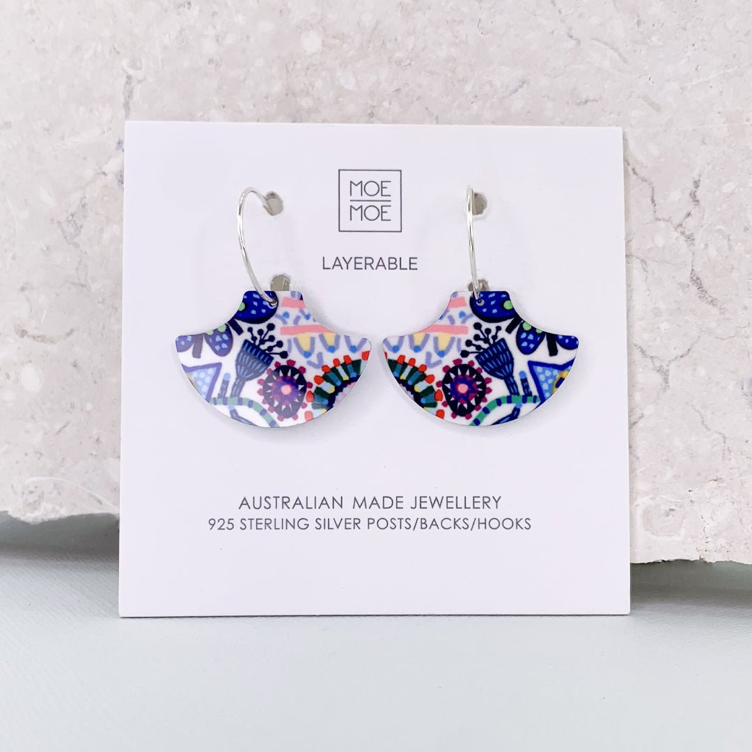Hoop earrings with post backs deals