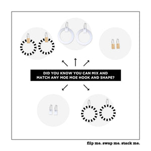 Basics Large Outline Circle Hoop Earrings