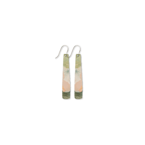 Kiasmin Layered Baton Drop Earrings