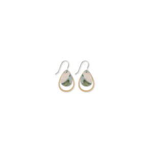 Kiasmin Layered Iconic Outline Drop Earrings