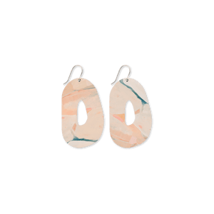 Kiasmin Organic Shape Drop Earrings