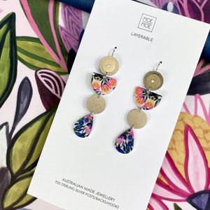 Kirsten Katz Natives Mod Drop Earrings