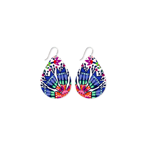 Miss Moresby Ballyhoo Large Iconic Tear Drop Earrings