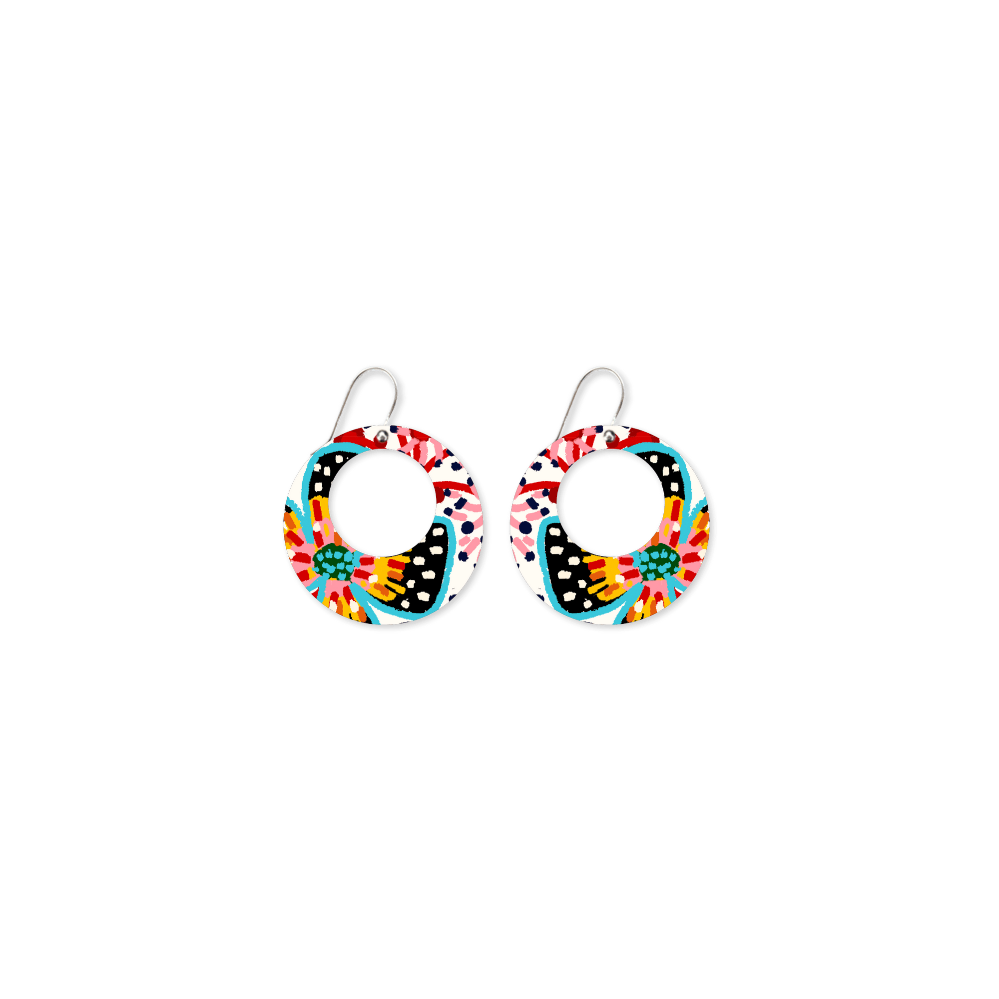 Miss Moresby Fiesta Retro Drop Earrings