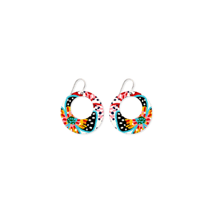 Miss Moresby Fiesta Retro Drop Earrings