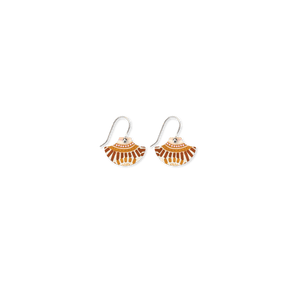 Natalie Jade Mini Pagoda Drop Earrings
