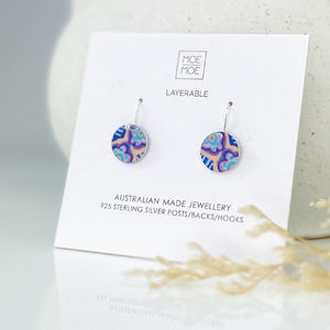 Murdie Morris Storytelling Small Circle Drop Earrings