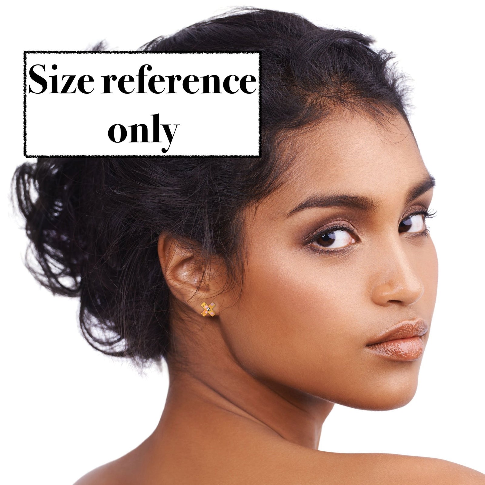 Jen Mini X Stud Earrings