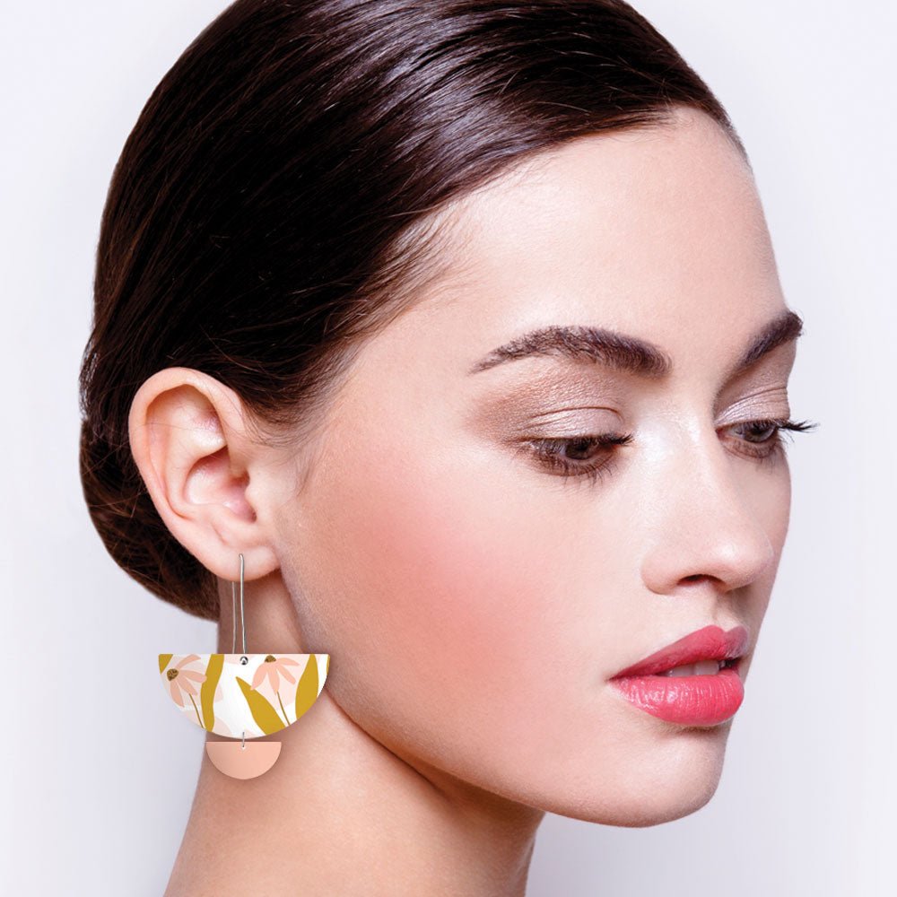 Marguerite Bloom Myriam Van Neste Statement Long Drop Earrings