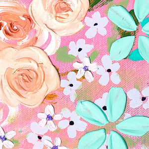 Kelsie Rose Whimsical Blooms Layered Double Bell Drop Earrings
