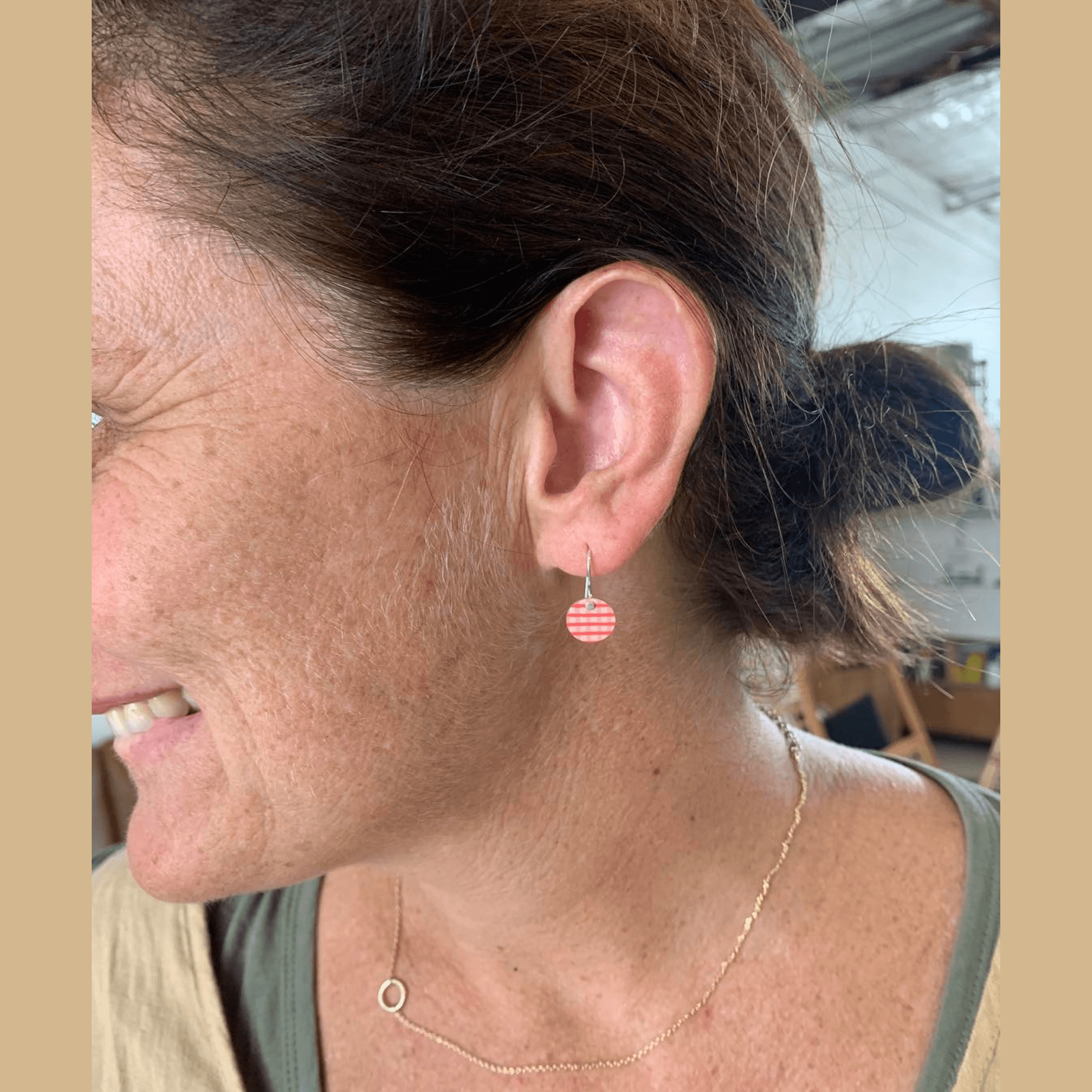 Diamond  Gold Drop Earrings  Pearl Emerald  Ruby  Cerrone