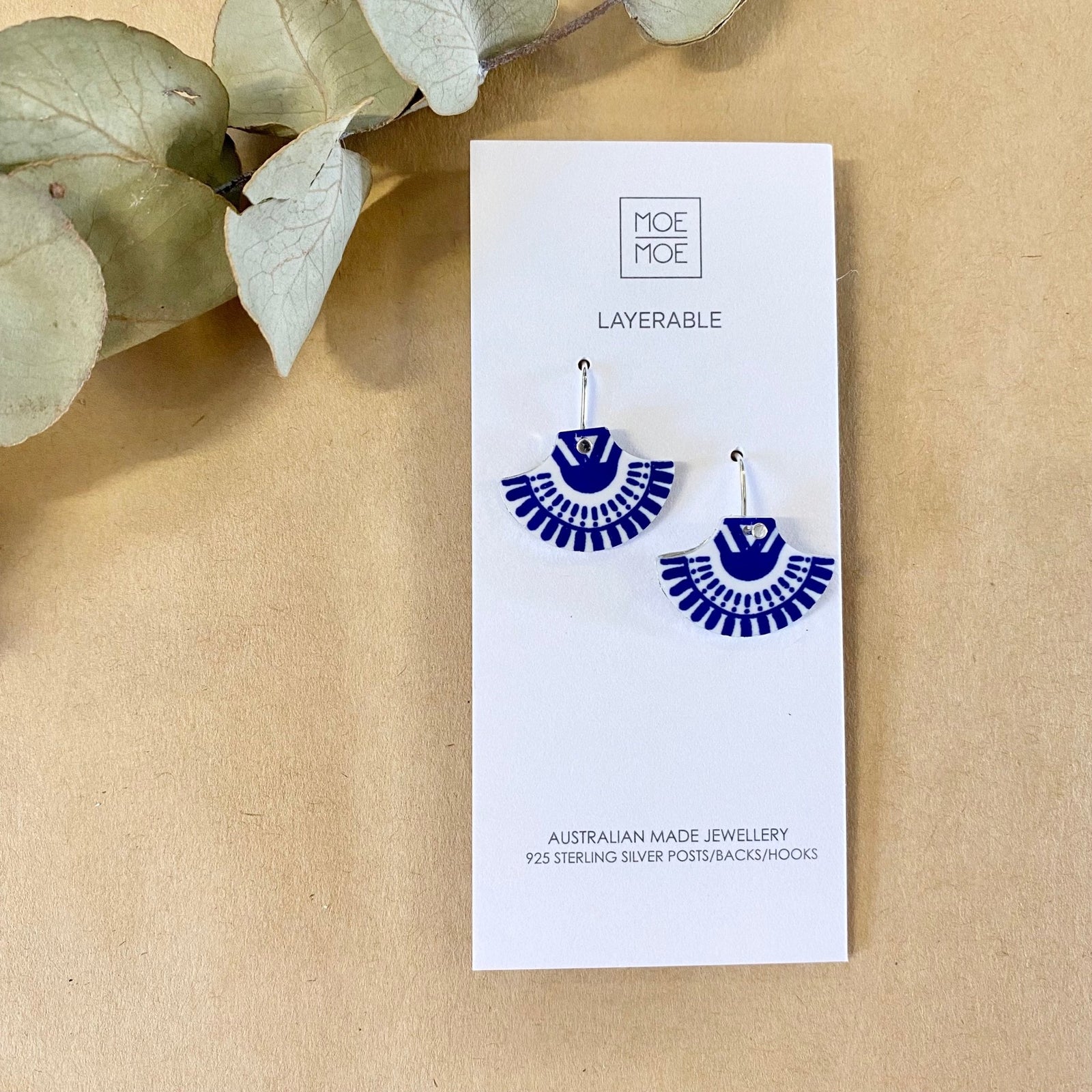 Grecian Mini Pagoda Drop Earrings