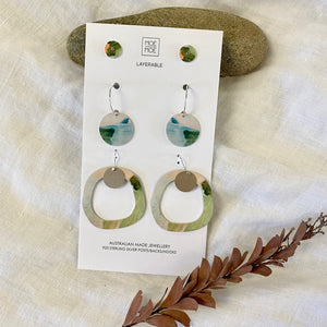 Kiasmin Circle Party Pack Earrings