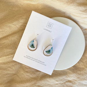 Kiasmin Layered Iconic Outline Drop Earrings