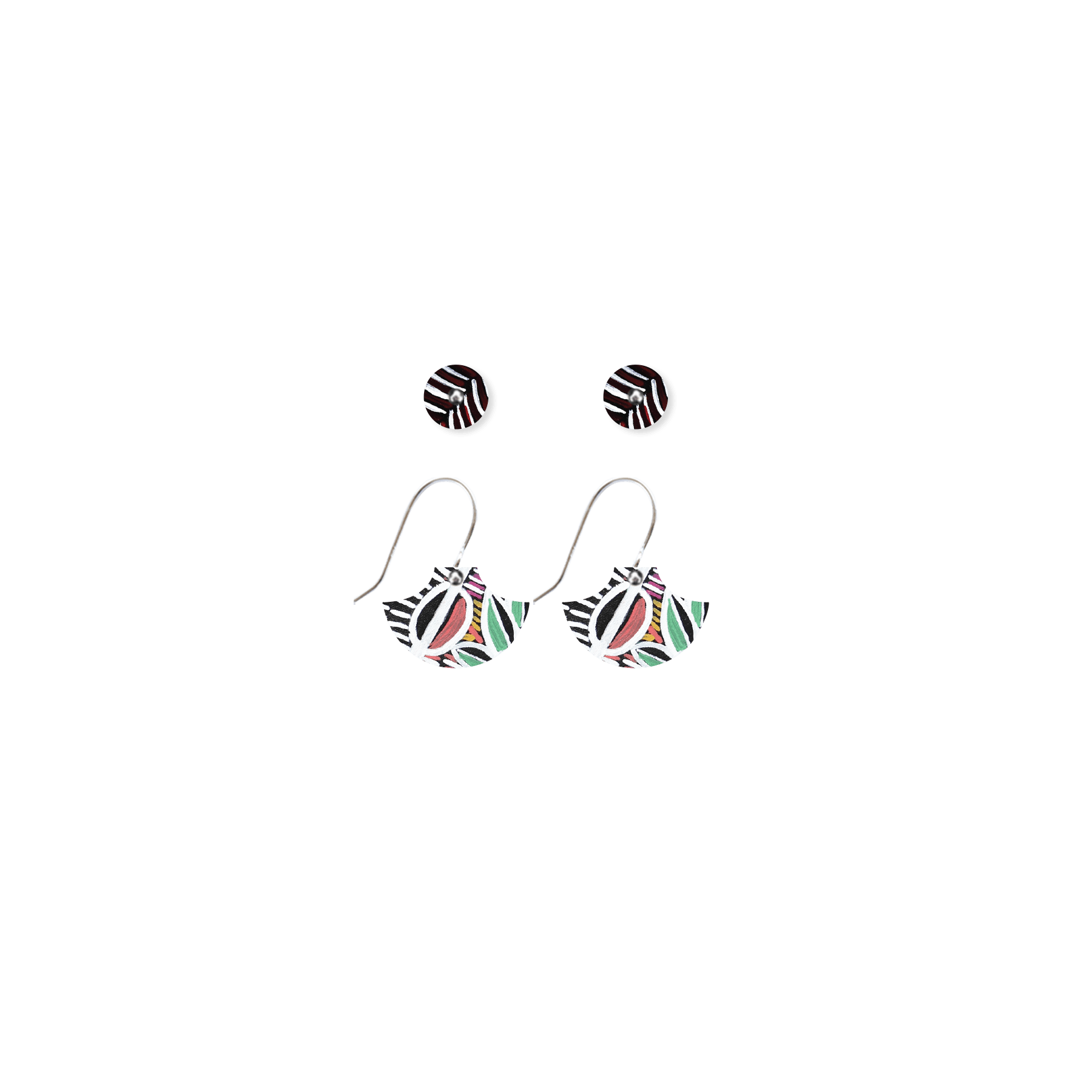 Josie Kunoth Petyarre Mini Pagoda Stud Pack Earrings