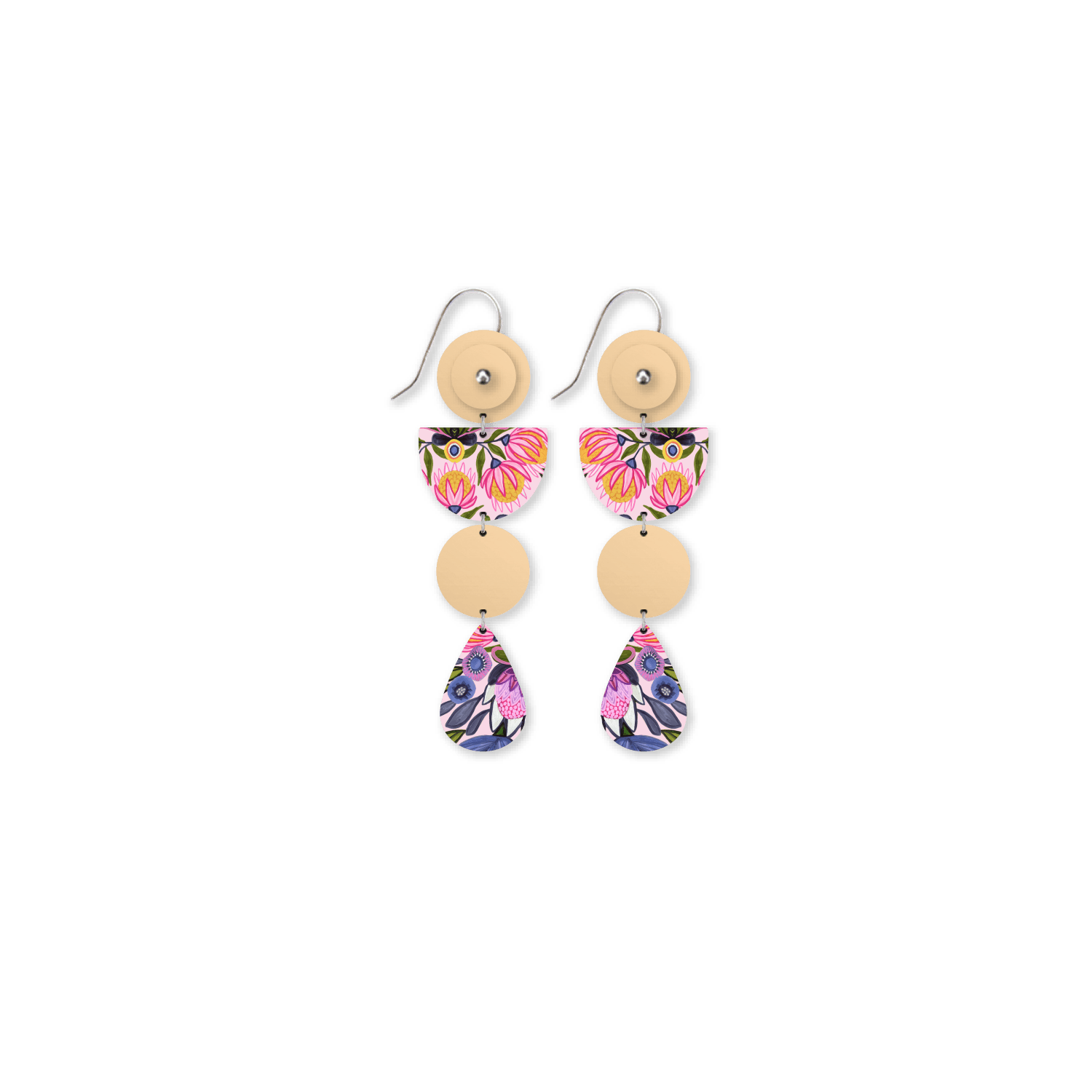 Kirsten Katz Natives Mod Drop Earrings