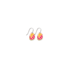 Kirsten Katz Flora Layered Sweet Pea Drop Earrings