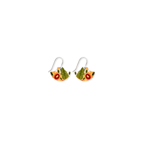 Kirsten Katz Sunflower Mini Pagoda Drop Earrings