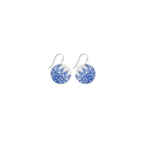 Museums of History NSW Ceramic Circle Drop Earrings