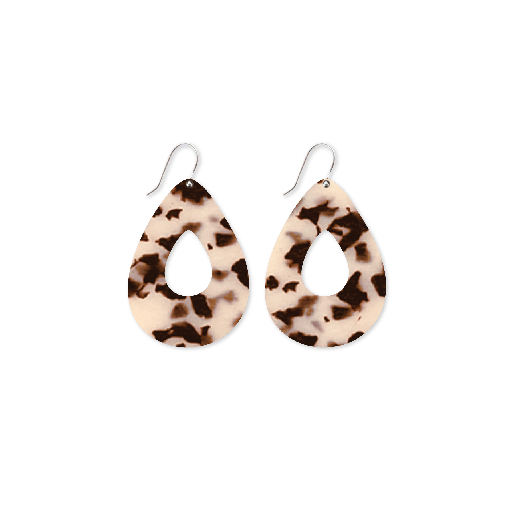 Ivory Tortoise Small Avo Drop Earrings