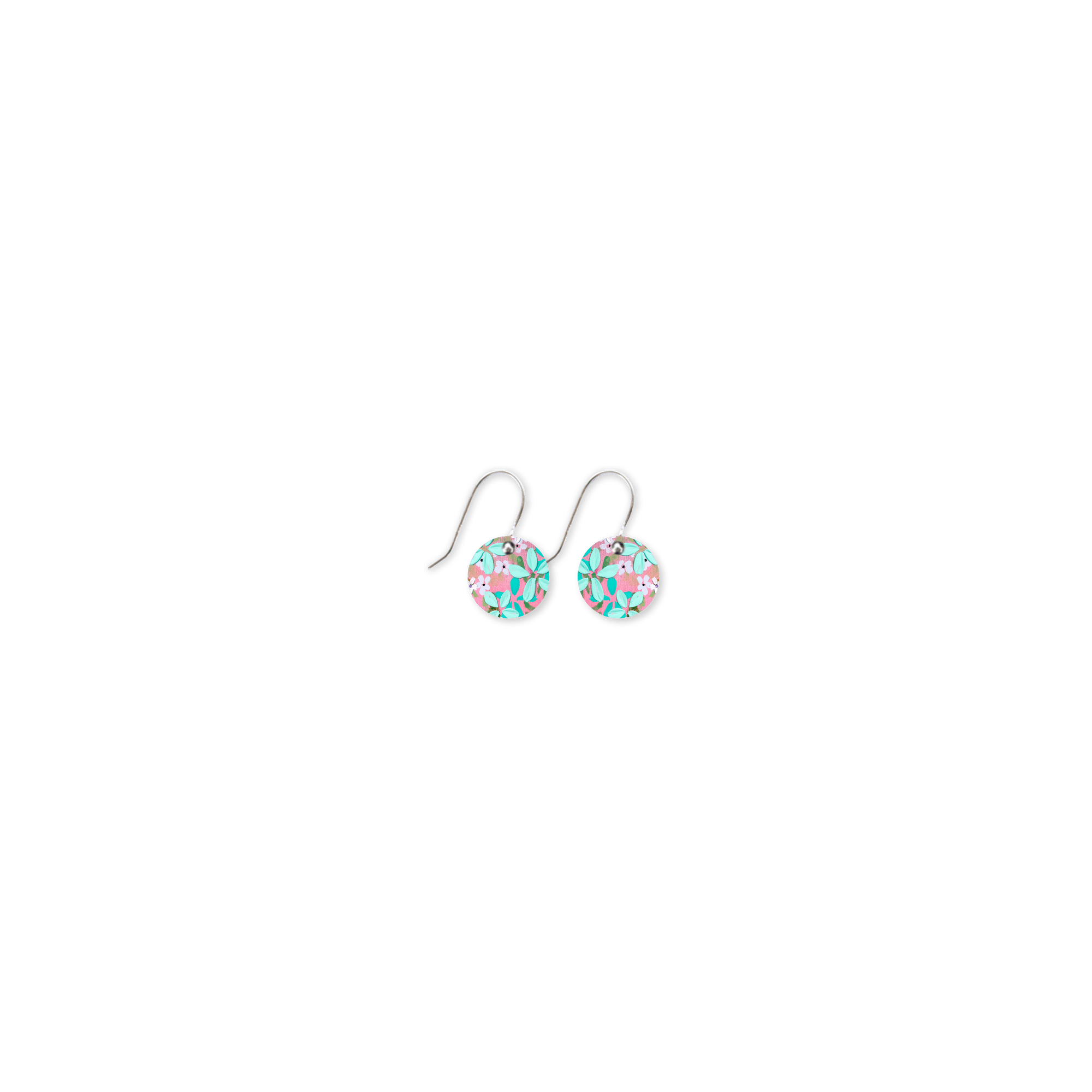 Kelsie Rose Whimsical Blooms Small Circle Drop Earrings