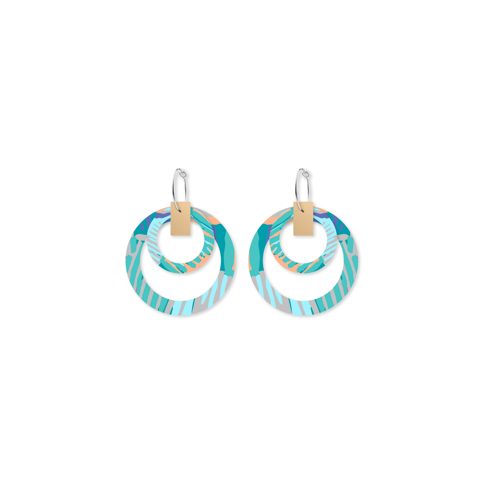 Murdie Morris Storytelling Double Halo Hoop Earrings