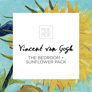 Van Gogh The Bedroom and Sunflowers Pack